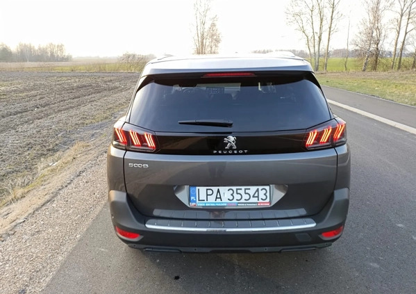 Peugeot 5008 cena 101500 przebieg: 50000, rok produkcji 2021 z Jaworzyna Śląska małe 92